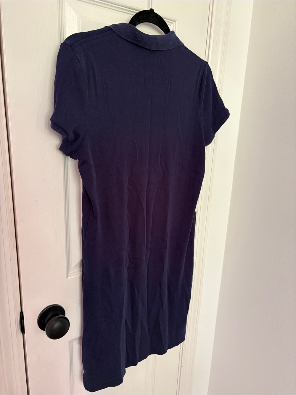 Ralph Lauren Navy Polo Dress with Pink Pony - Picture 3 of 3